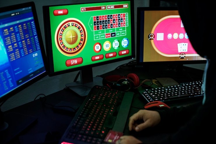 Studio dealer Evolution Gaming dengan multi-kamera dan setup profesional di platform hercules99
